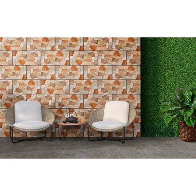 Cer�mica Fachaleta Yungay Beige 30x60cm 1.62m2 para muro