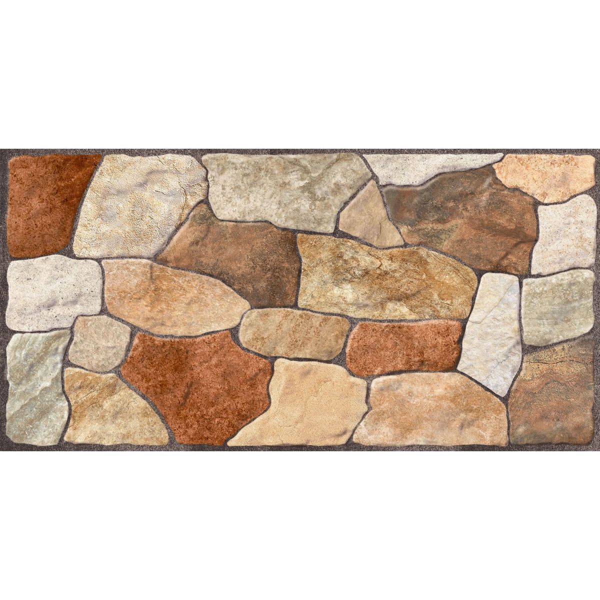 GENERICO - Cerámico Fachaleta Yungay Beige 30x60cm 1.62m2 para muro