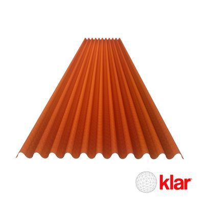 Techo Termoacstico Multicapa TK Onda Rojo 1.10 x 3.05m
