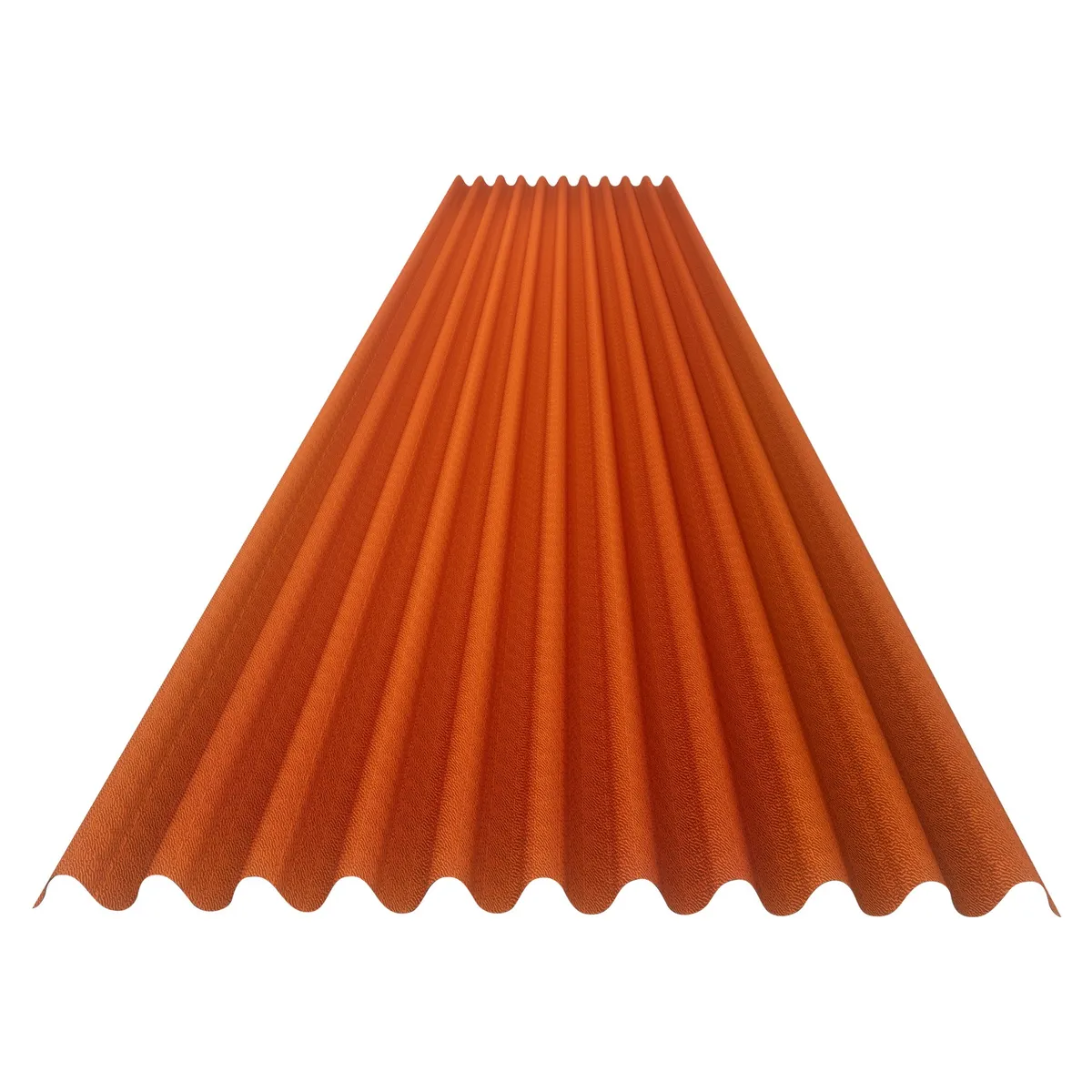 KLAR - Techo Termoacústico Klar TK Onda Home 1.1 x 3.05 Rojo Teja