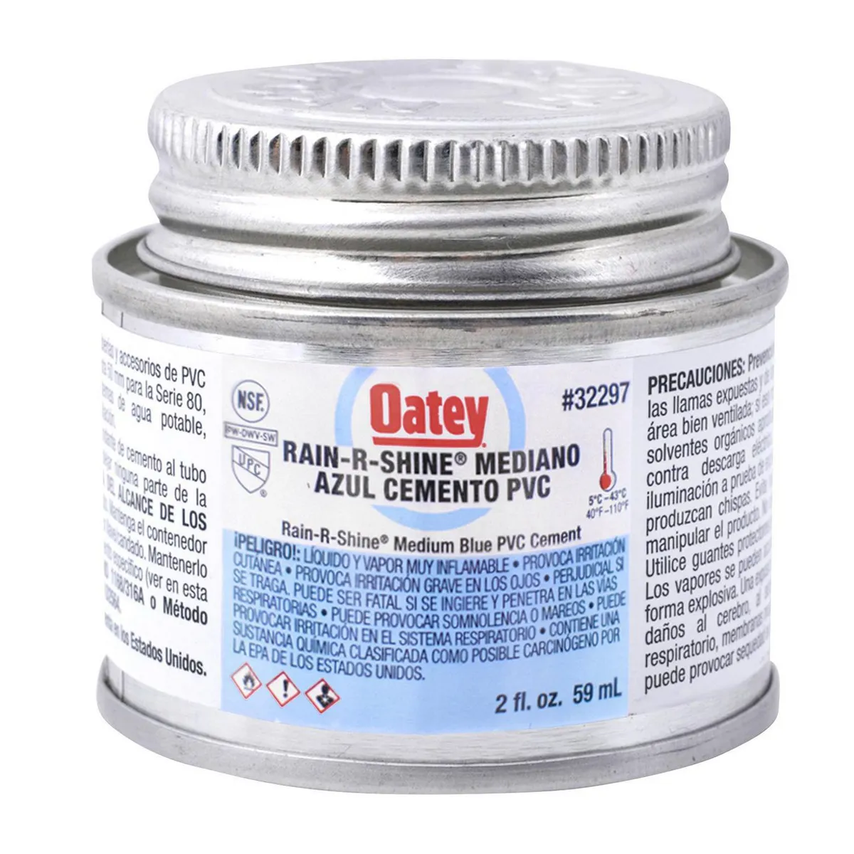 OATEY - Pegamento PVC 59ml Azul