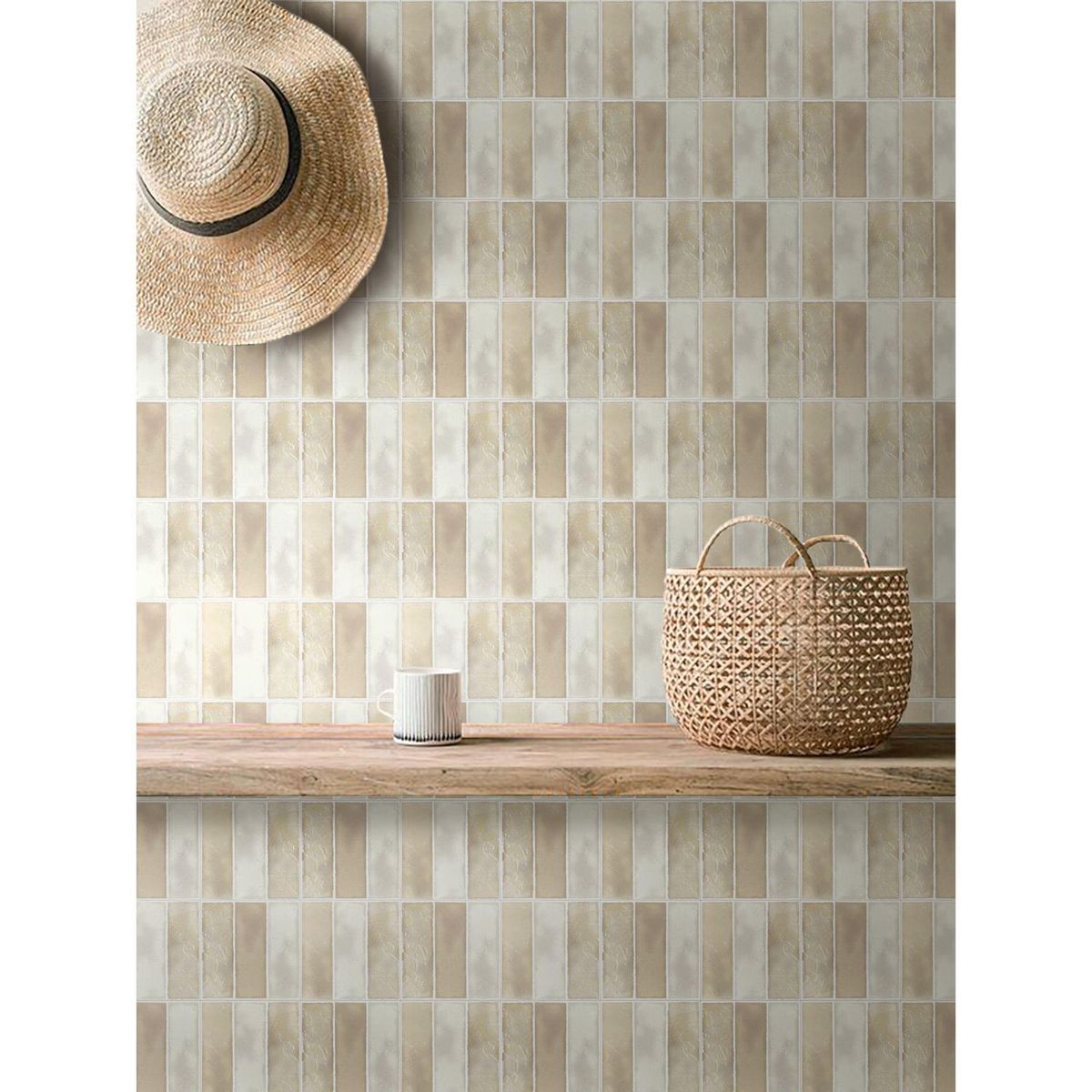 OLIVIA ATRANI - Azulejo Terre Minori Beige 15x15cm 2.43m2