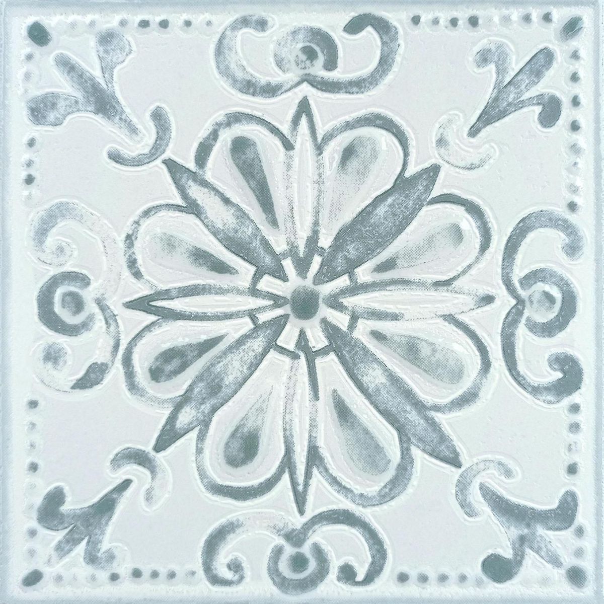OLIVIA ATRANI - Azulejo Vieti Gris 15x15cm 2.43m2