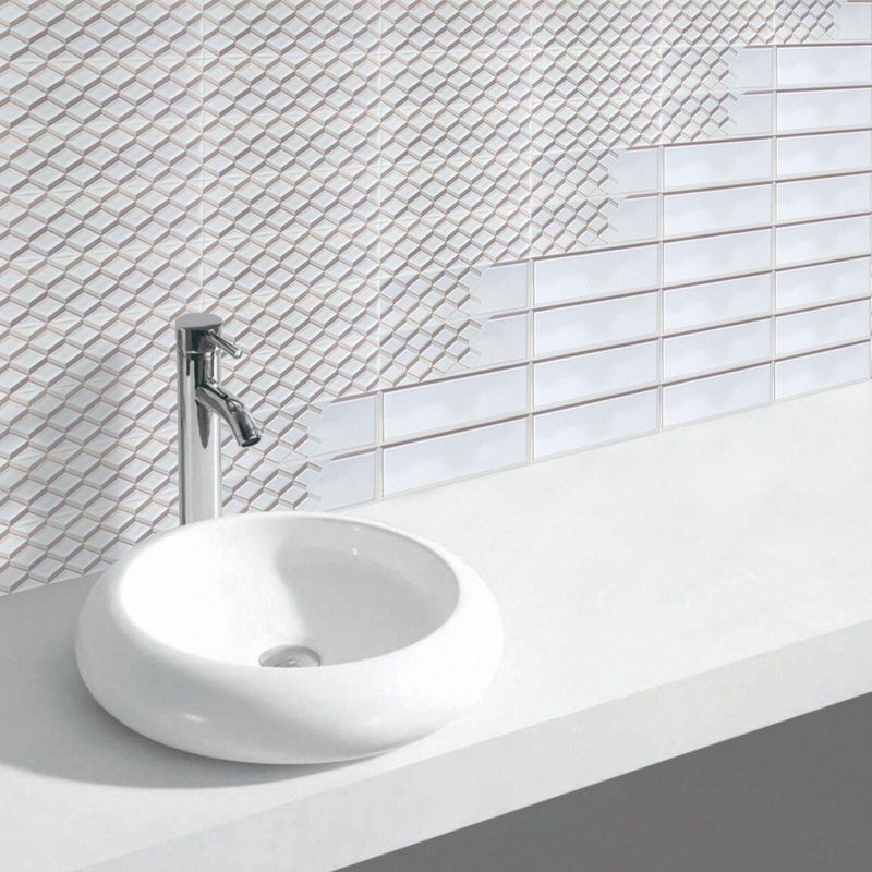 OLIVIA ATRANI - Pack Bricks Catena 3 Unidades Blanco 15x5cm 0.36m2