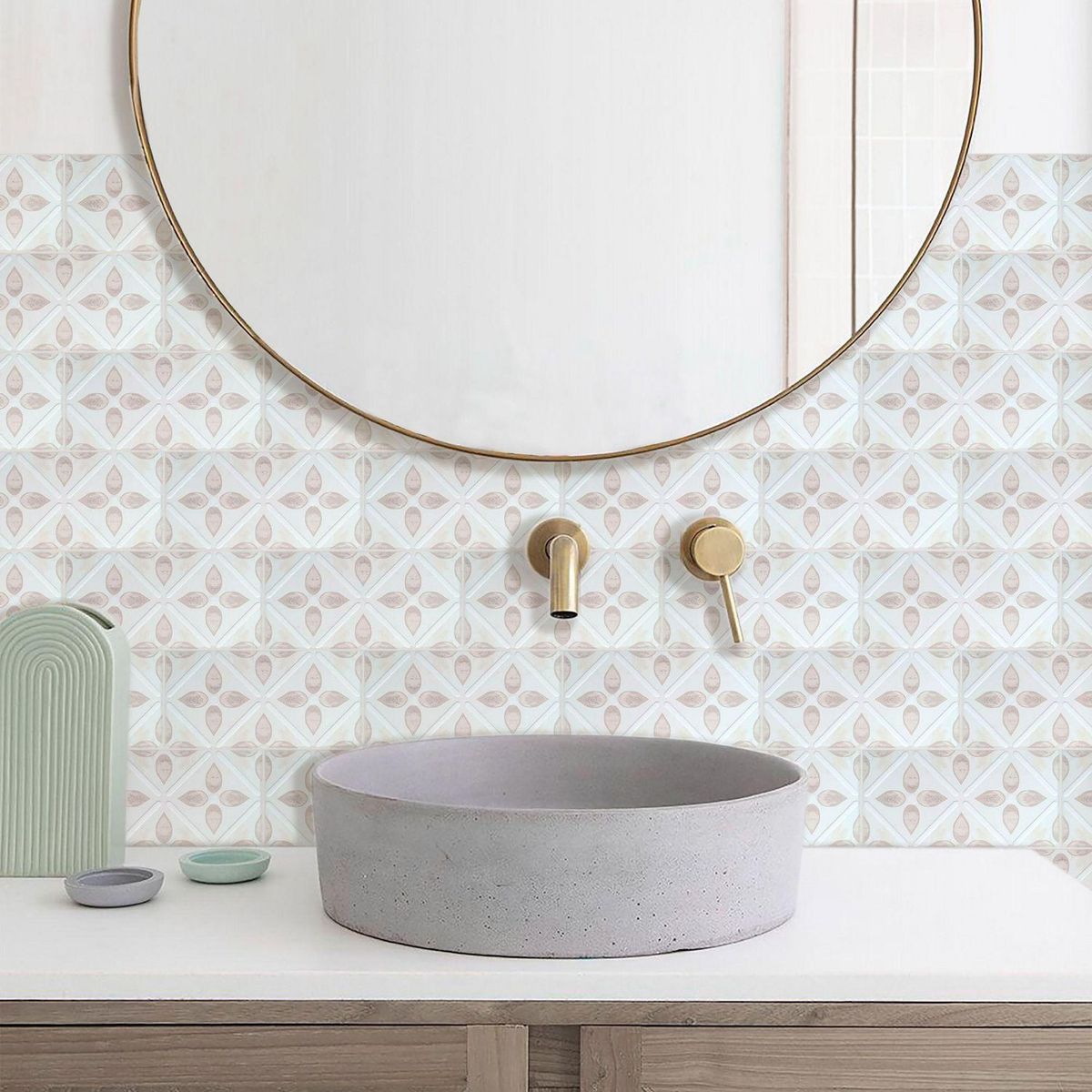 OLIVIA ATRANI - Pack Bricks Lugano 3 Unidades Blanco 15x7.5cm 0.81m2