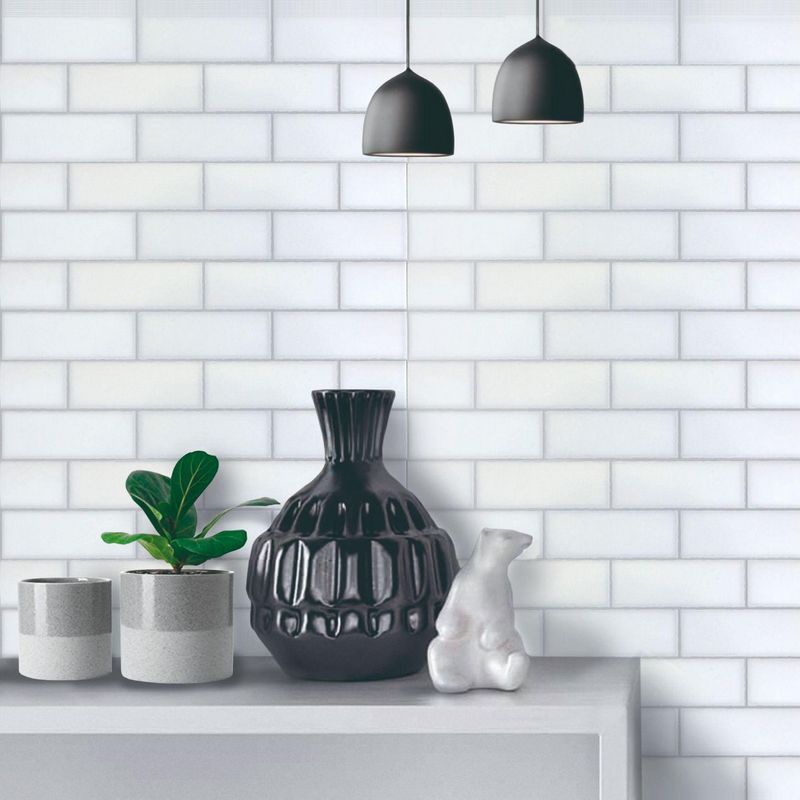 OLIVIA ATRANI - Brick Mattone Blanco 40x10cm