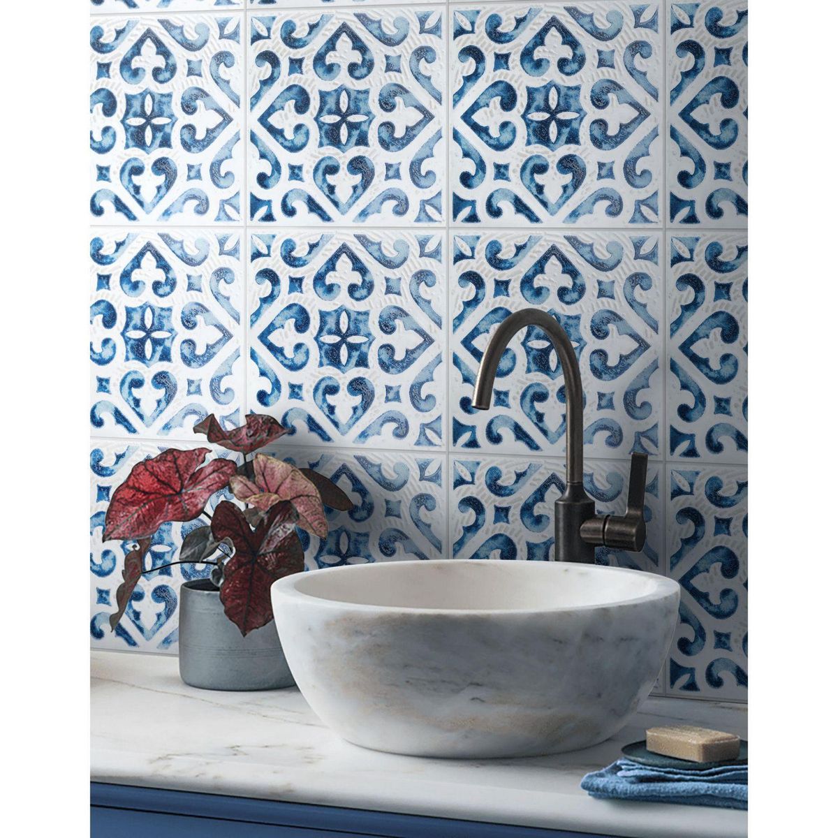 OLIVIA ATRANI - Brick Rosseta Blanco 10x20cm