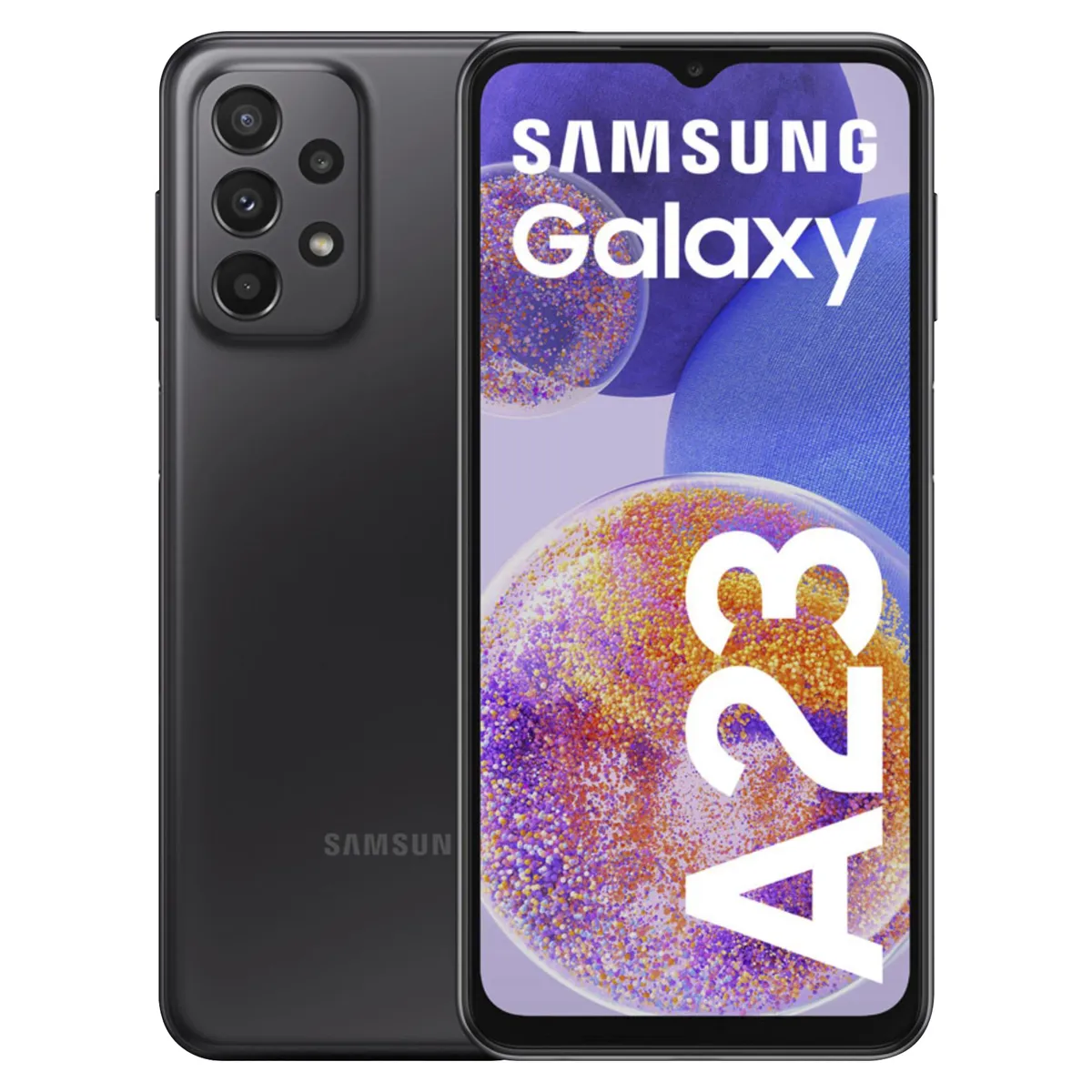 SAMSUNG - Celular Samsung Galaxy A23 6.6" 128GB 4GB Negro