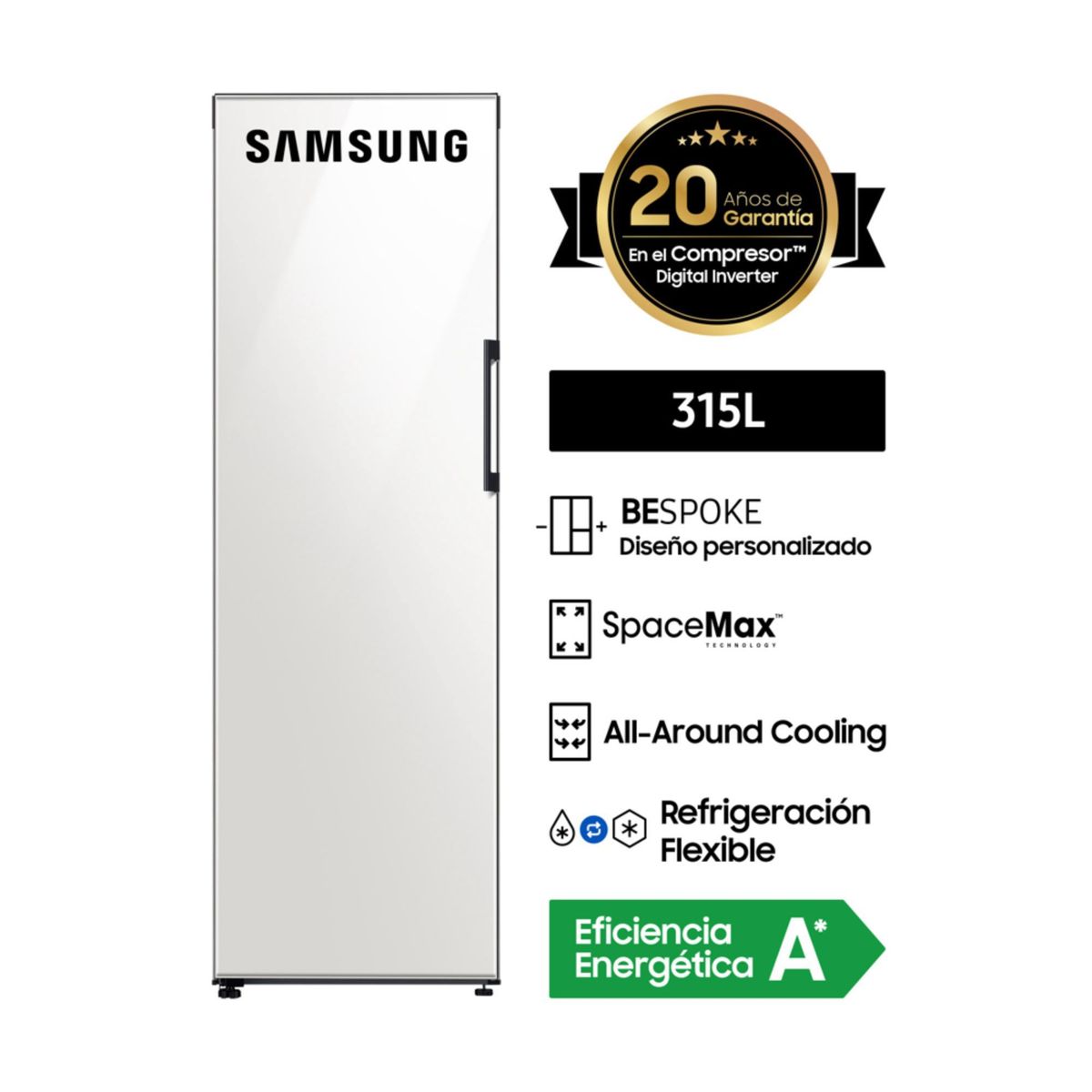 SAMSUNG - Refrigeradora Samsung Rz32A744535/Pe 315 L