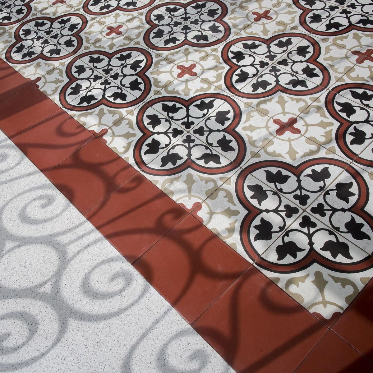  - Mosaico Empastado Amapola 20x20cm