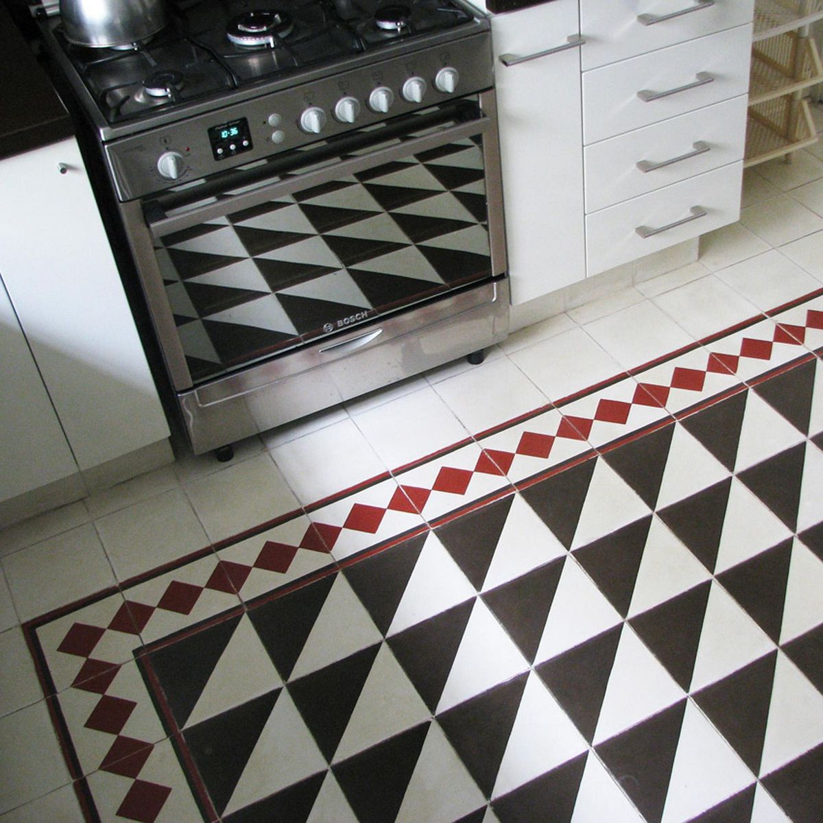  - Mosaico Empastado Bandera 20x20cm