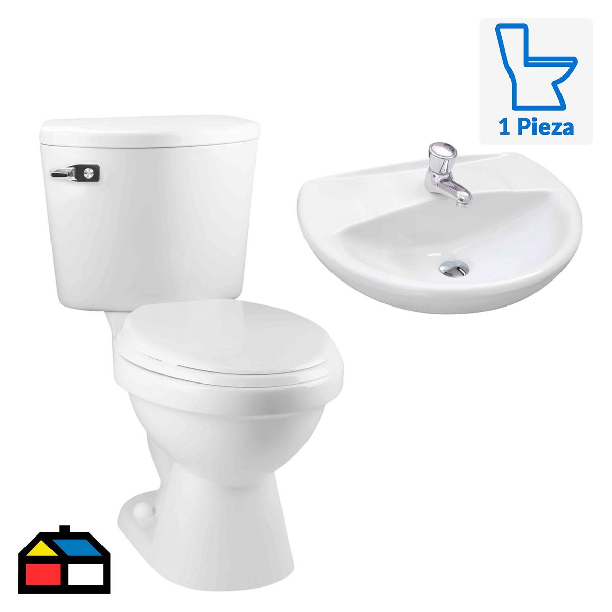 TREBOL - Sala de Baño Trebol Rapid Jet Fontana Blanca