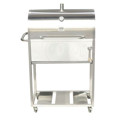 Parrilla a Carbn La Carbonera Grill Smoked Pro Inox 201 87x115x50cm