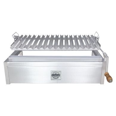 Parrilla a Carbn La Carbonera Grill Empotrable Inox 201 74x18x45cm