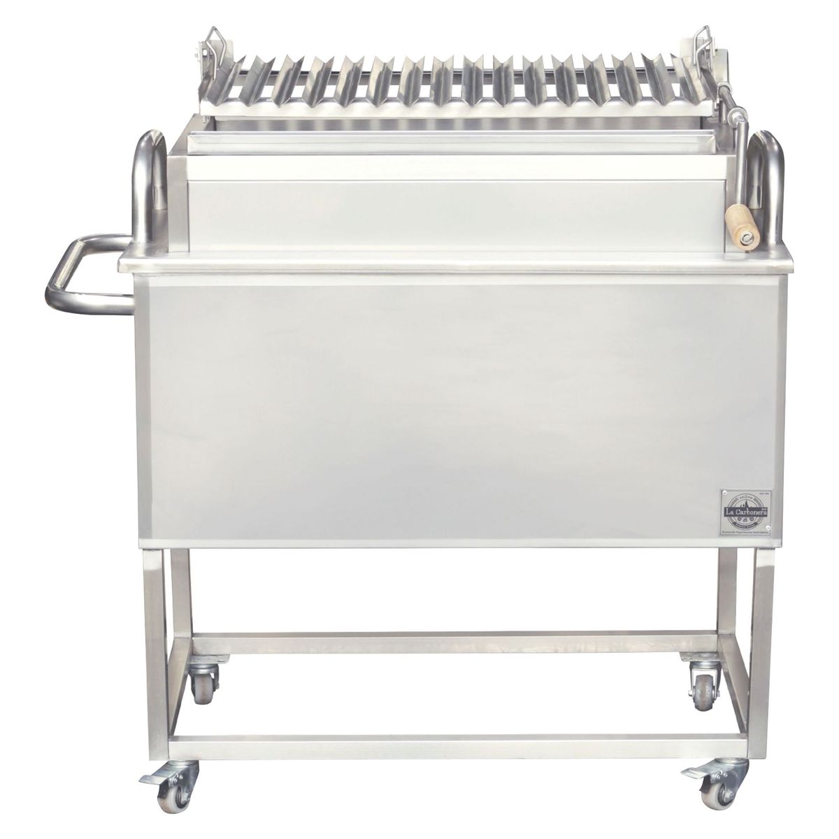  - Caja China Acero Inoxidable Aisi 201 La Carbonera Grill 78X38 Cm