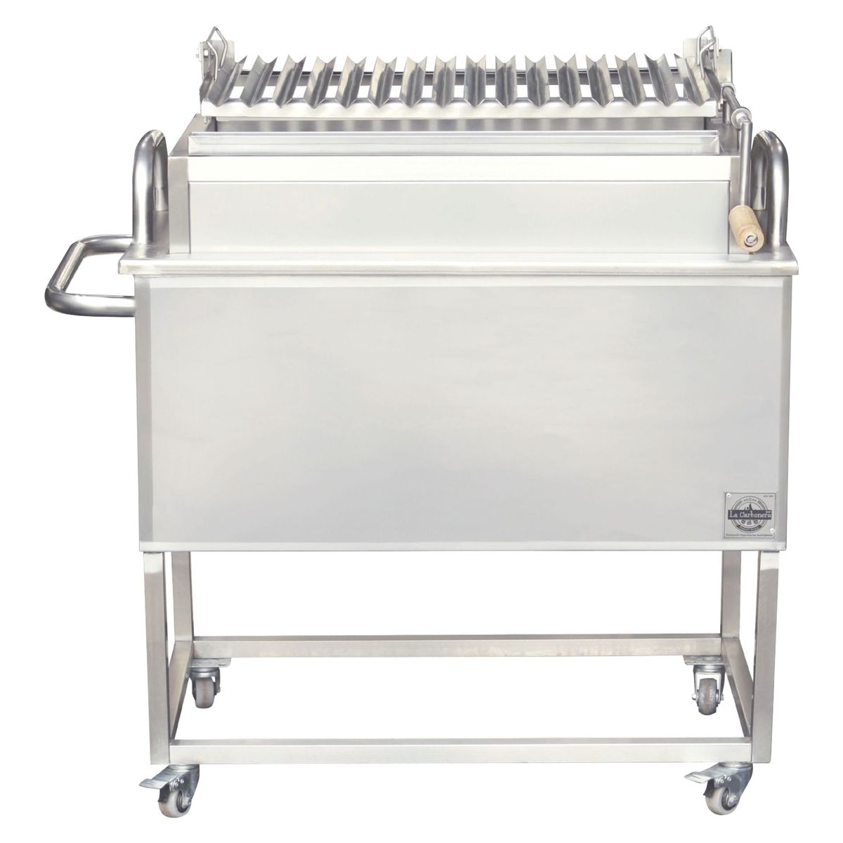  - Caja China Acero Inoxidable Aisi 304 La Carbonera Grill 78X38 Cm