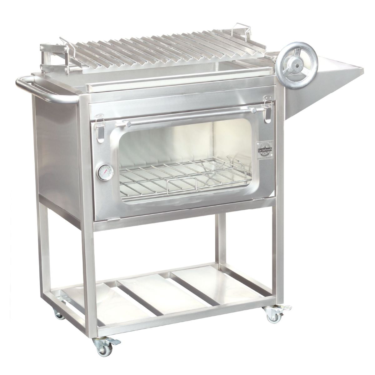  - Caja China Acero Inoxidable Aisi 304 La Carbonera Grill 70X43 Cm