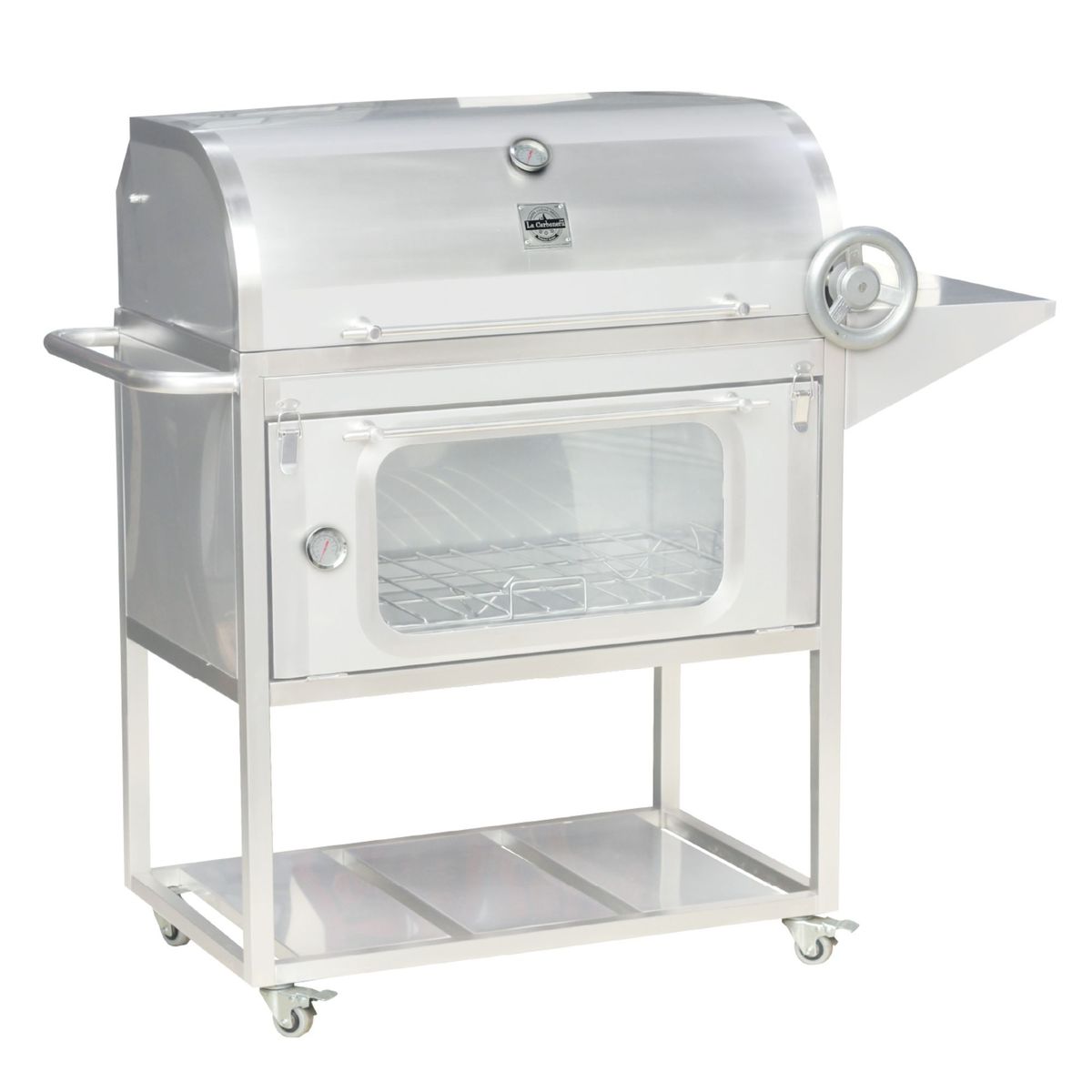  - Caja China Acero Inoxidable Aisi 304 La Carbonera Grill 70X40 Cm
