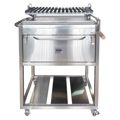 Parrilla a Carbn La Carbonera Grill con Caja China Inox 304 87X50X90 cm