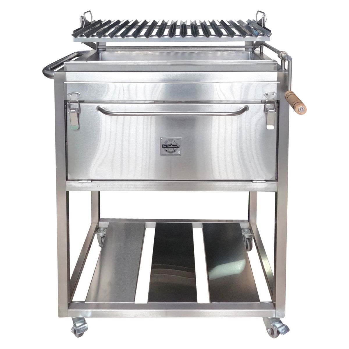  - Caja China Acero Inoxidable Aisi 304 La Carbonera Grill 70X43 Cm