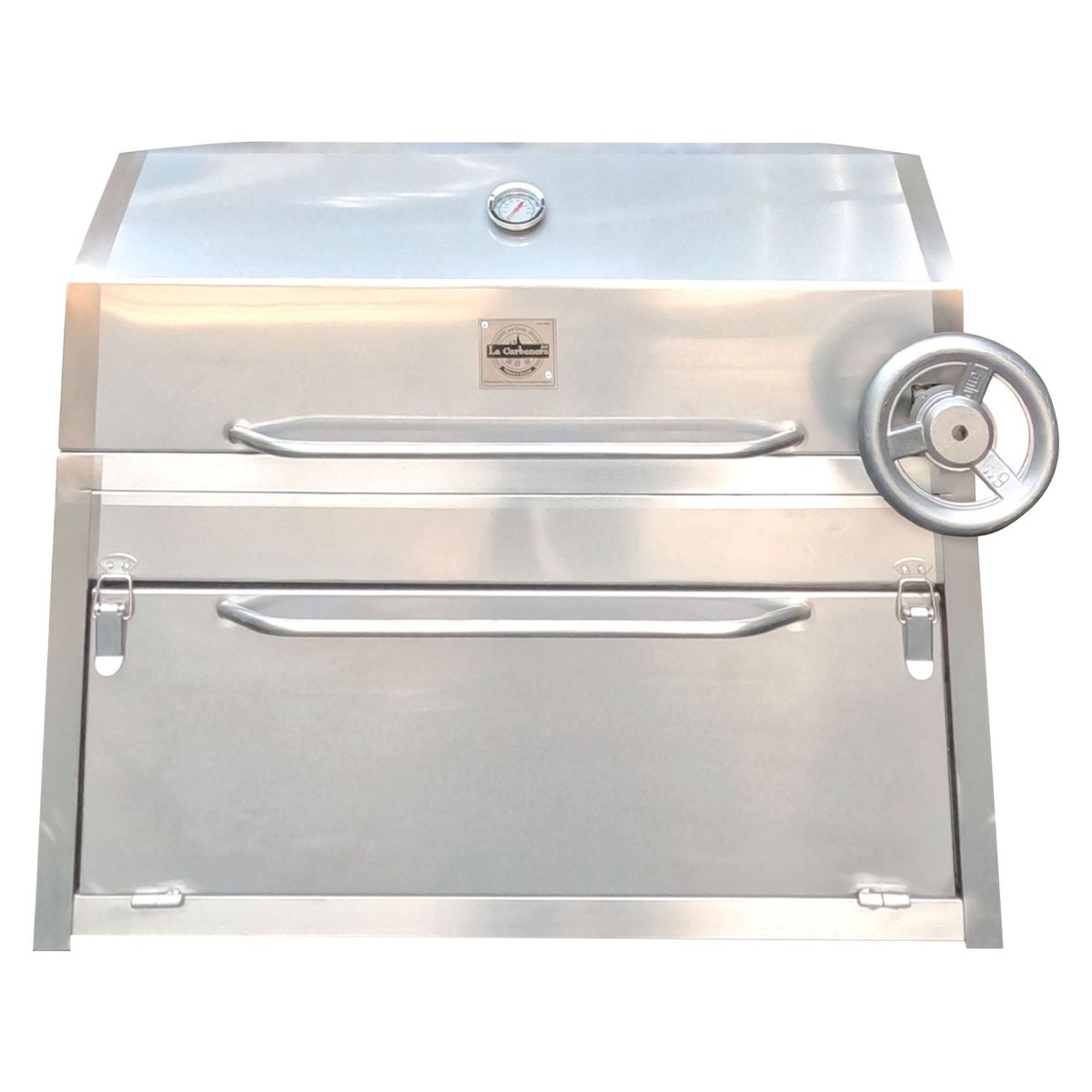  - Parrilla a Carbón La Carbonera Grill Empotrable Inox 201 80x63x50cm