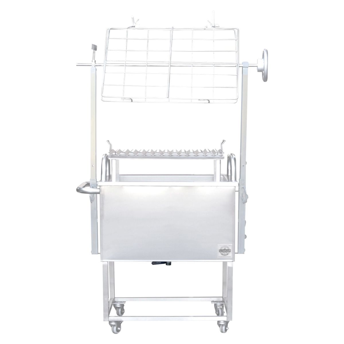  - Caja China 3 en 1 La Carbonera Grill Inox 201 85x95x48cm
