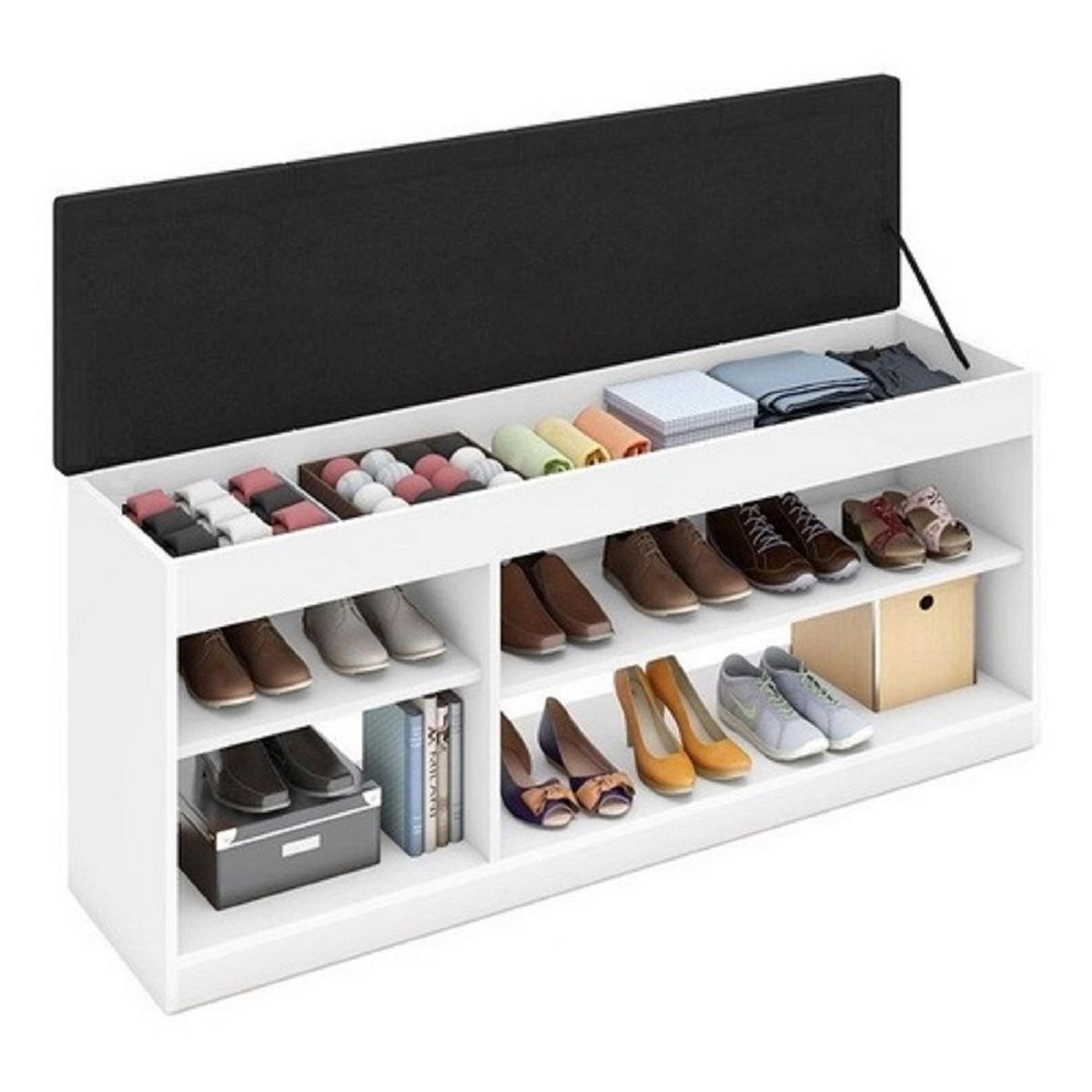 MUEBLES GAUDI - Zapatera 2 Niveles 12 Pares Brinkin