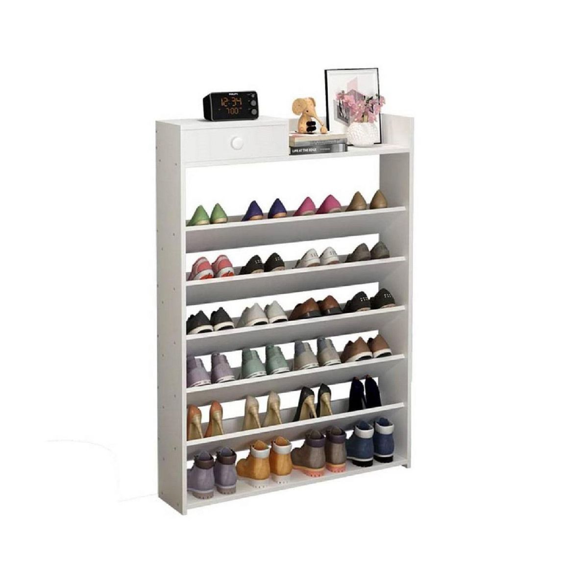 MUEBLES GAUDI - Zapatera 6 Niveles 28 Pares Nyck