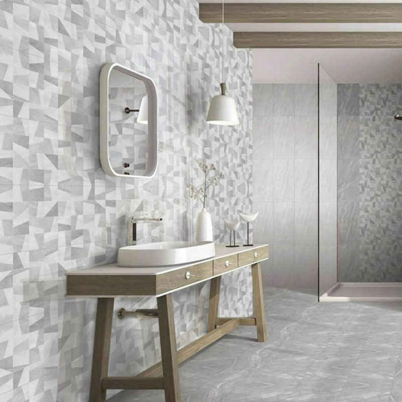 KLIPEN - Cerámica Sandstone Mosaic Brillo Blanco 30x60cm 1.44m2 para piso