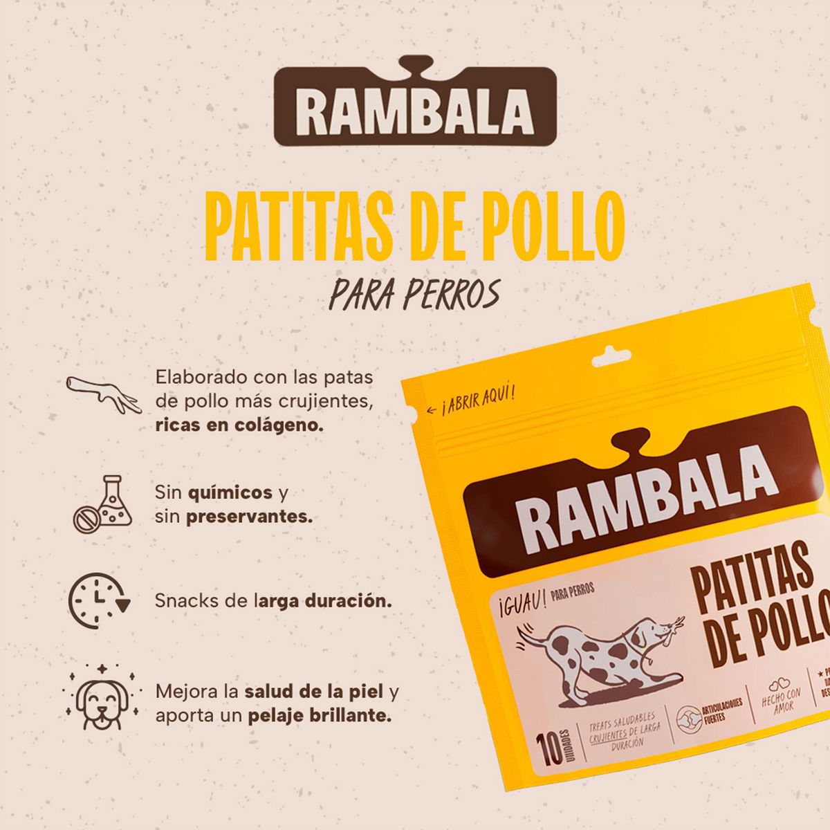 RAMBALA - Patas de Pollo 10 unidades