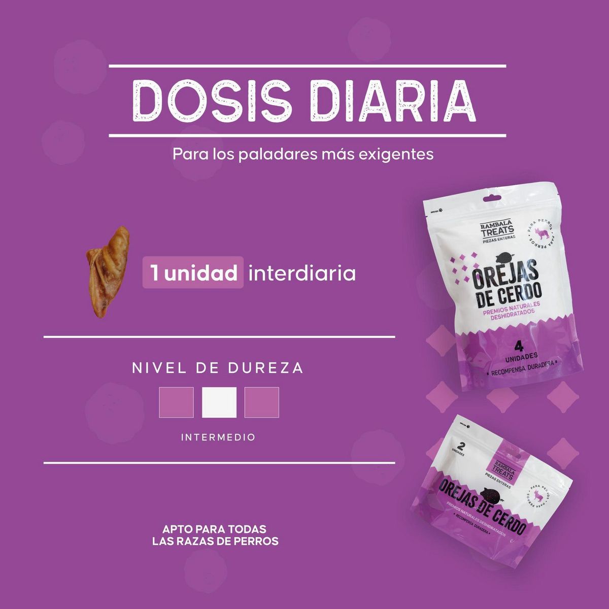 RAMBALA - Orejas de Cerdo 4 unidades