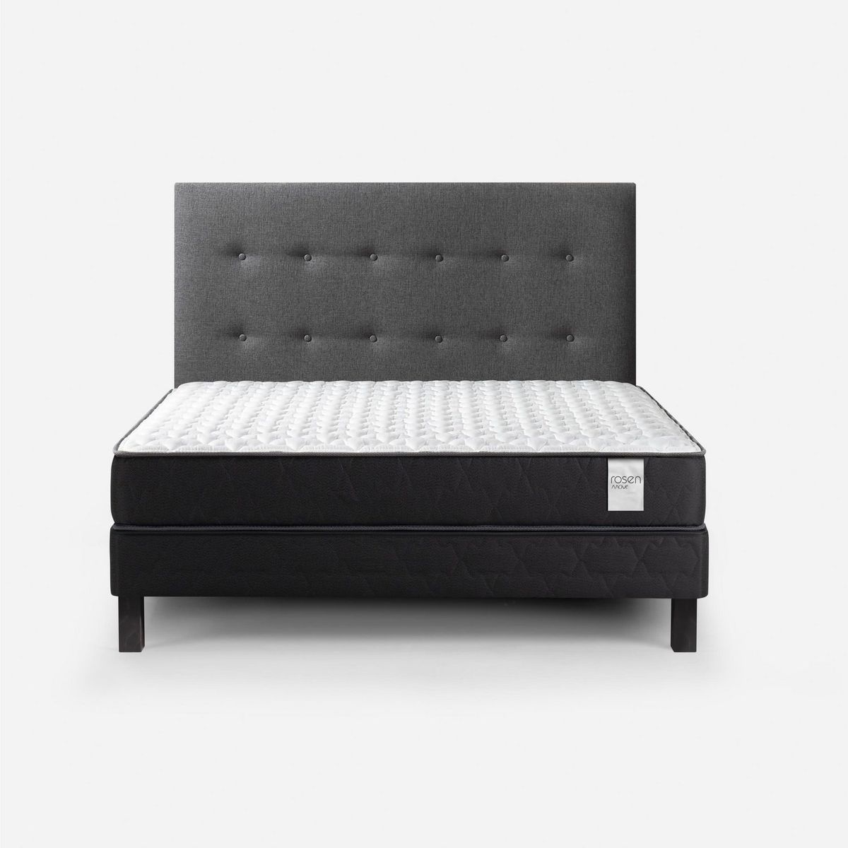 ROSEN - Cama Europea Move Rosen 2 Plazas + Respaldo West