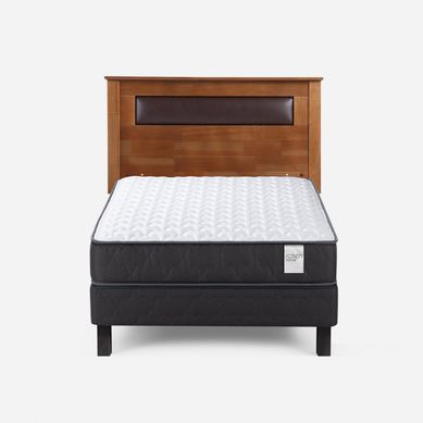 Cama Europea Move Rosen 1.5 Plazas + Respaldo Ferrara