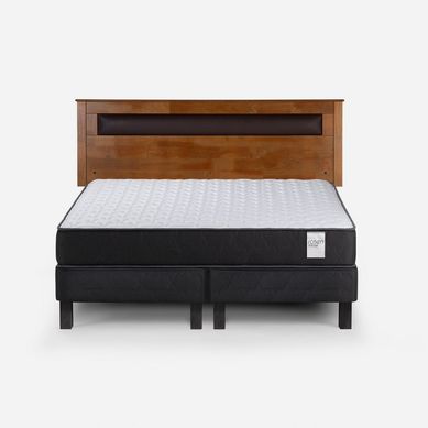 Cama Europea Move Rosen Queen + Respaldo Ferrara