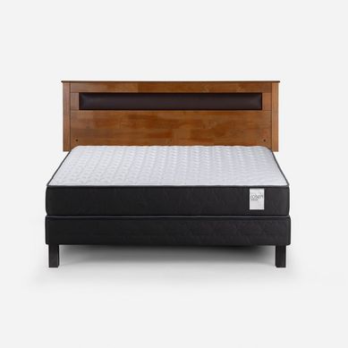 Cama Europea Move Rosen 2 Plazas + Respaldo Ferrara