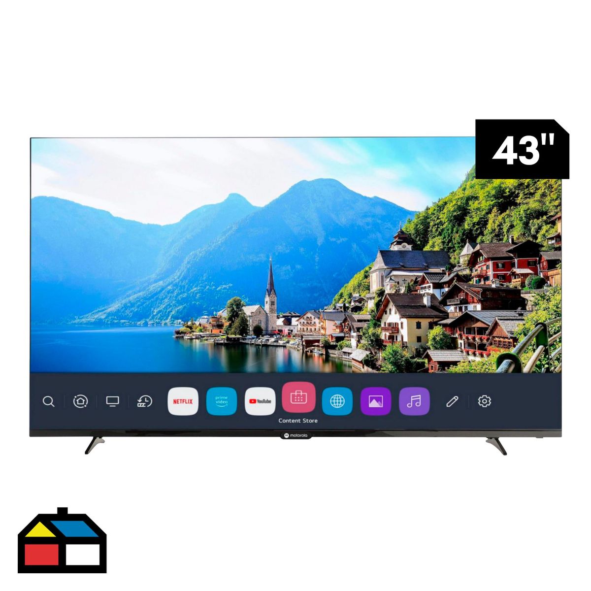 MOTOROLA - Televisor Motorola Smart FHD 43" WebOS MOT43FLD01