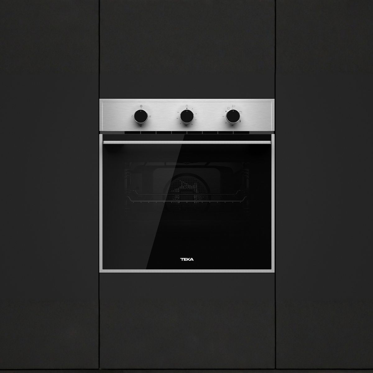 TEKA - Combo Cocina Empotrable 4 Hornillas GBC 64003 + Horno Empotrable HSB 740