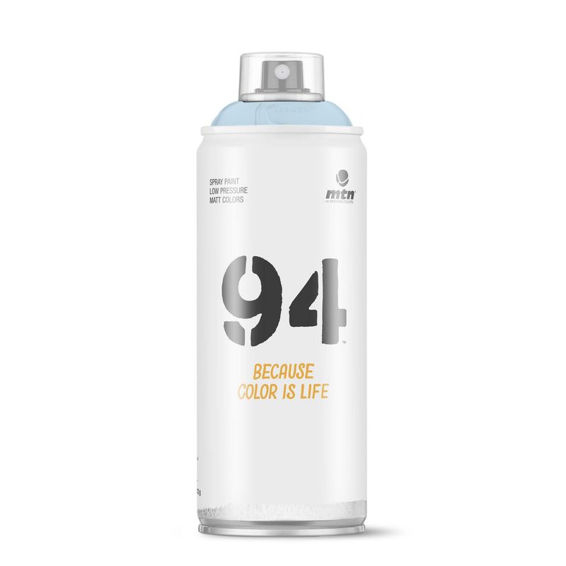 GENERICO - Pintura en Spray Colores Mate Baja Presión Azul Lluvia 400ml