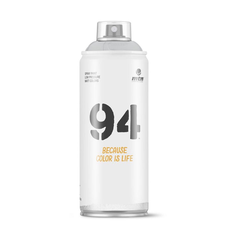 GENERICO - Pintura en Spray Colores Mate Baja Presión Gris Perla 400ml