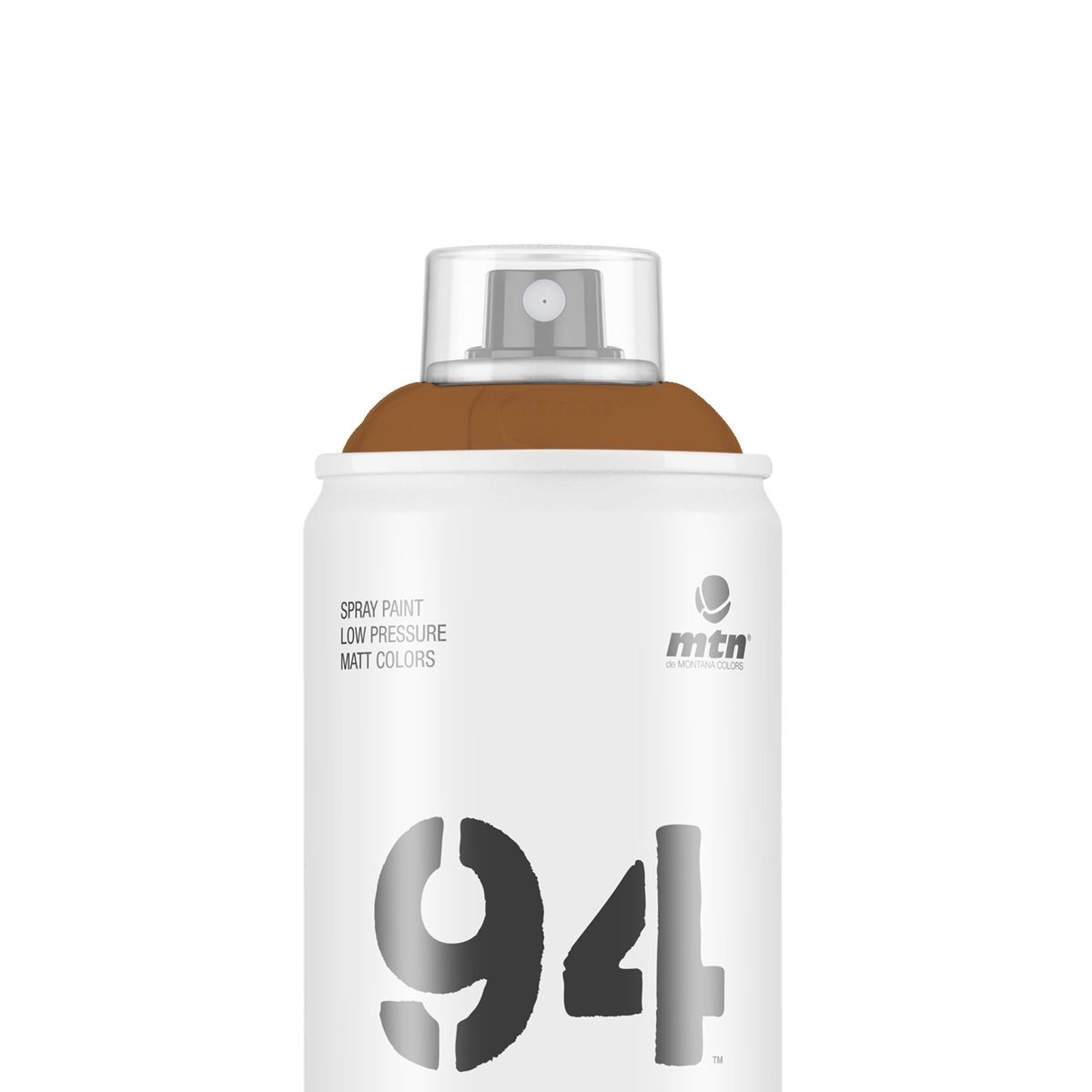 GENERICO - Pintura en Spray Colores Mate Baja Presión Marrón Frijol 400ml