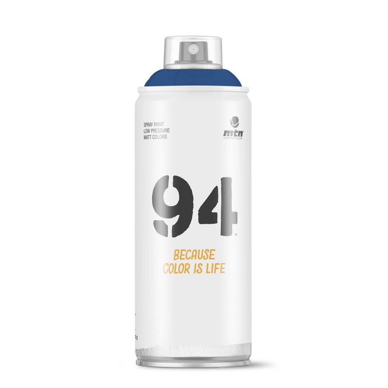 GENERICO - Pintura en Spray Colores Mate Baja Presión Azul Eléctrico 400ml