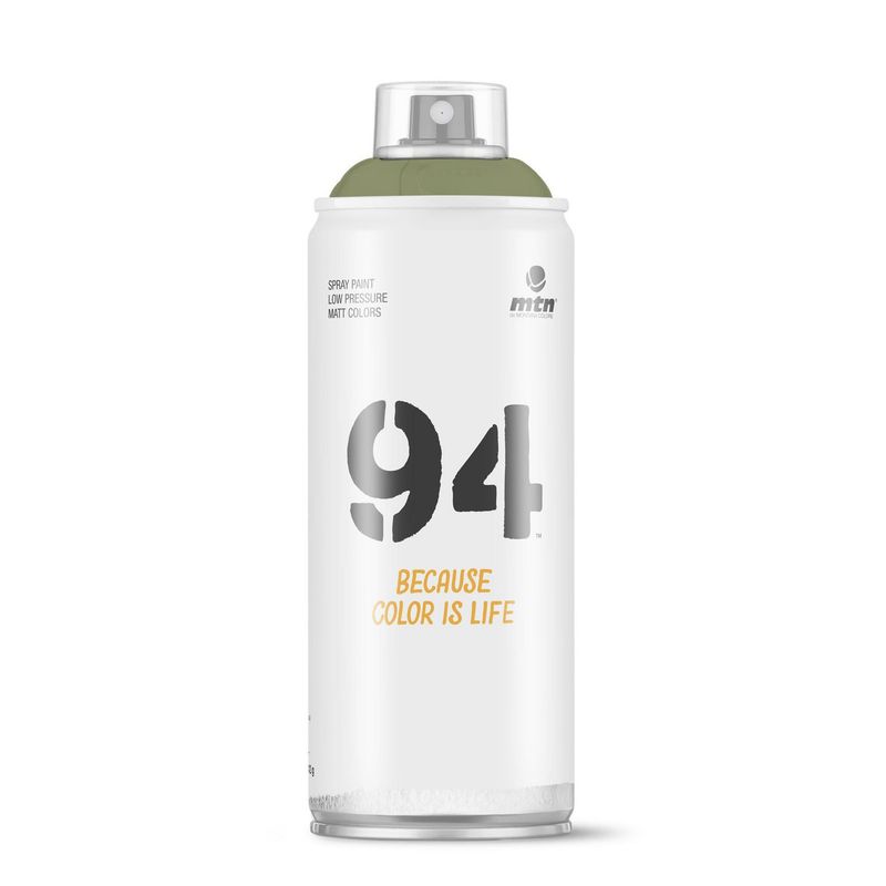 GENERICO - Pintura en Spray Colores Mate Baja Presión Verde Thai 400ml