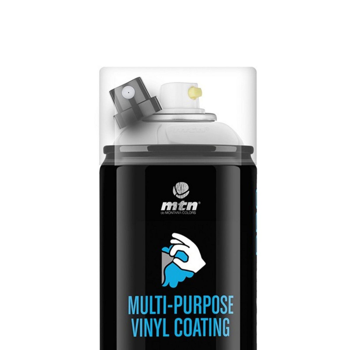 MONTANA - Pintura en spray Hardcore negro vinilo