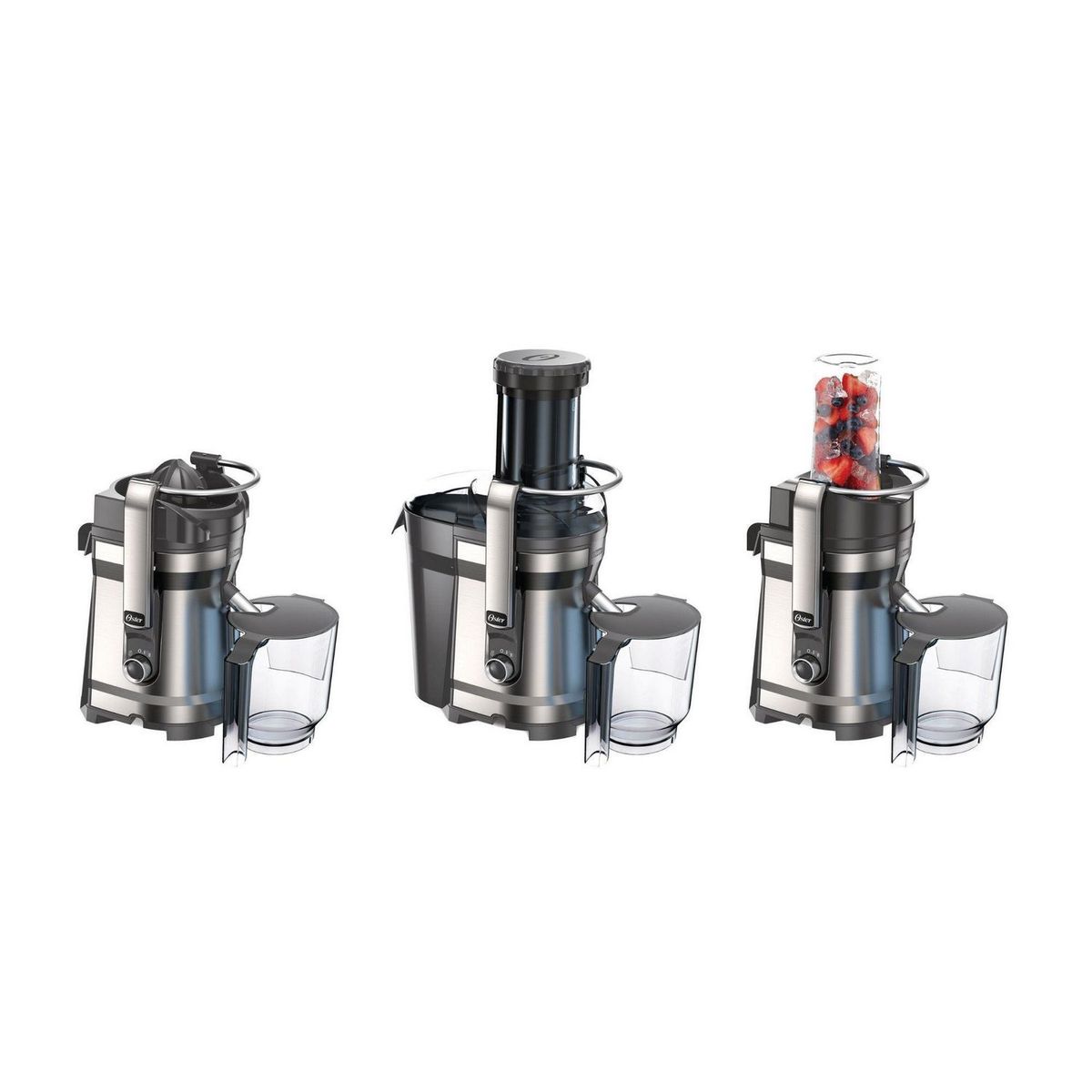 OSTER - Extractor 1000W FPSTJE318C053 Silver