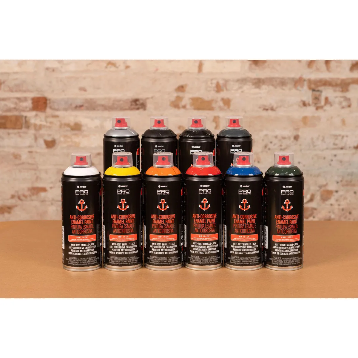 MONTANA - Pintura en Spray Montana Pro Anticorrosivo Blanco