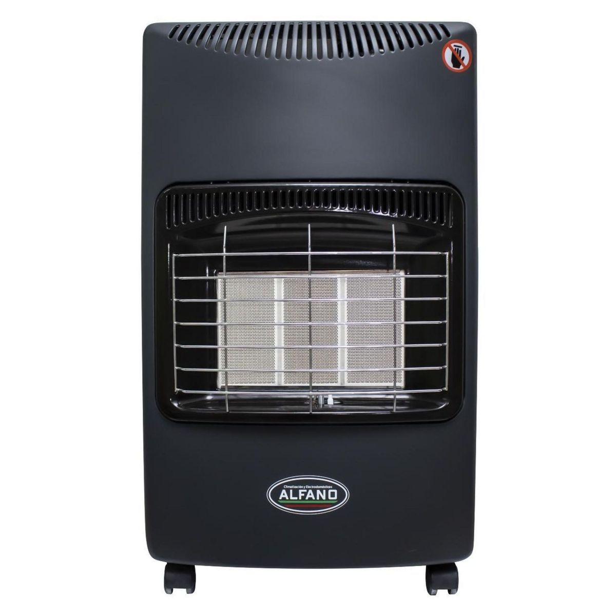 ALFANO - Estufa Alfano a Gas 4200W 40m2 LD-168B Negro
