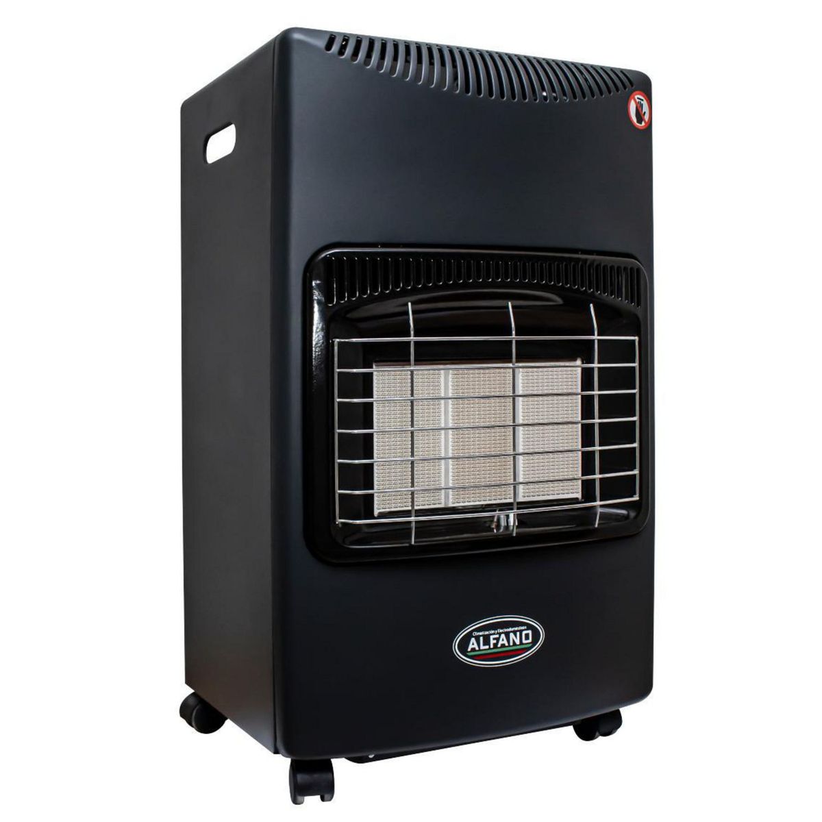 ALFANO - Estufa Alfano a Gas 4200W 40m2 LD-168B Negro