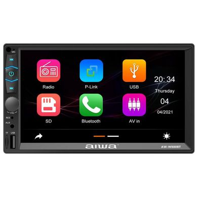 Autoradio Aiwa con Pantalla 7 pulgadas Mirrorlink Android AW-W880BT
