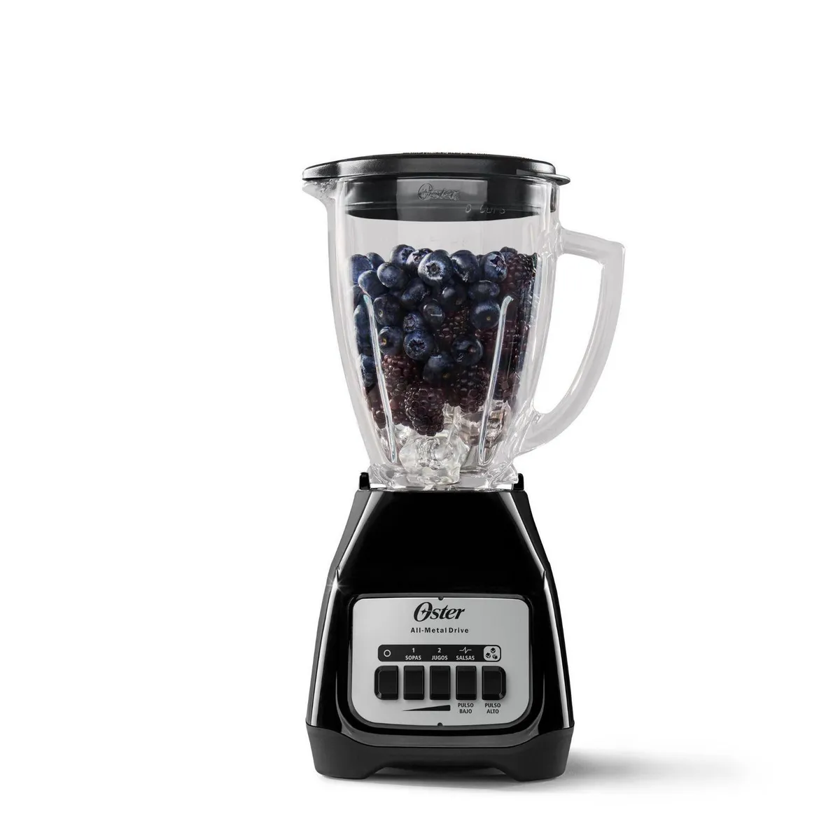 OSTER - Licuadora Oster 1.5L 550W 2 Velocidades BLSTKAG Negro