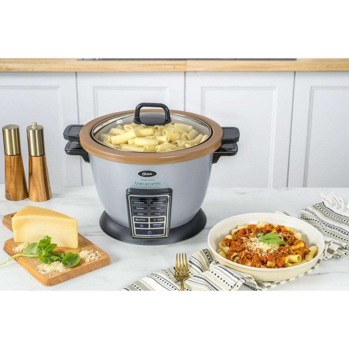 OSTER - Olla Arrocera 10 en 1 Silver 2.2L 2117844